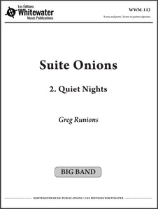 Suite Onions: 2. Quiet Nights - Greg Runions