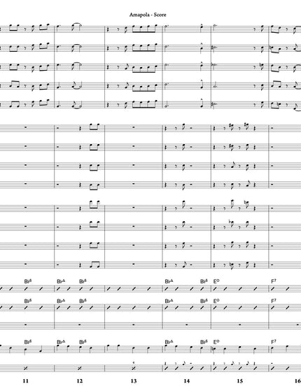 Amapola - arr. Taylor Donaldson