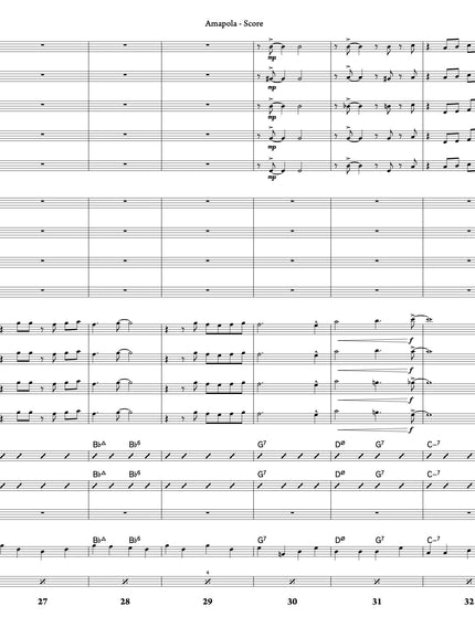 Amapola - arr. Taylor Donaldson