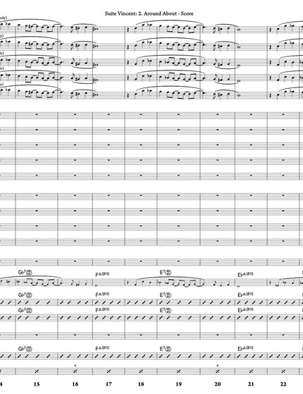Suite Vincent: 2. Around About - Greg Runions