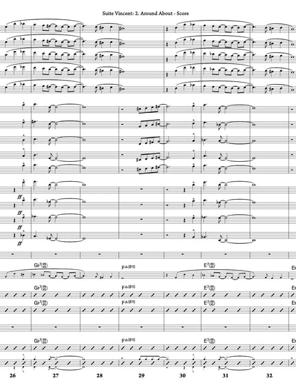 Suite Vincent: 2. Around About - Greg Runions
