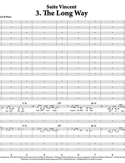 Suite Vincent: 3. The Long Way - Greg Runions