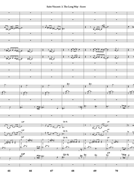 Suite Vincent: 3. The Long Way - Greg Runions