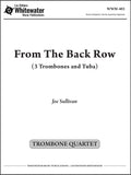 From The Back Row (Trombone Quartet) - Joe Sullivan