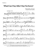 What Can I Say After I Say I'm Sorry? (Trombone Quartet) - arr. Taylor Donaldson