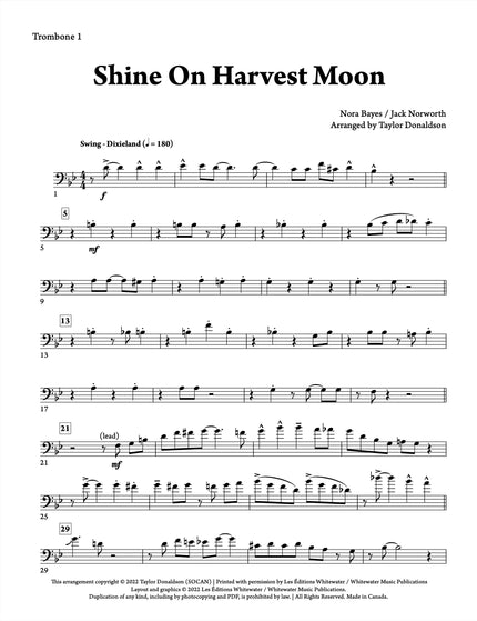 Shine On Harvest Moon (Trombone Quartet) - arr. Taylor Donaldson