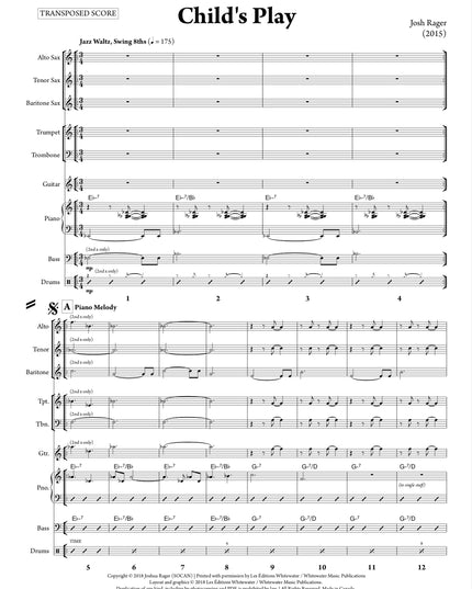 Child's Play (Nonet) - Josh Rager
