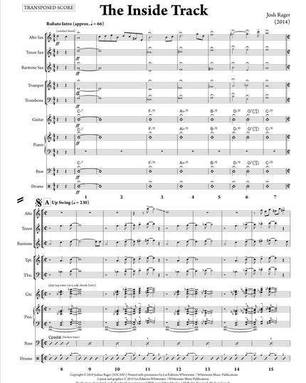 The Inside Track (Nonet) - Josh Rager