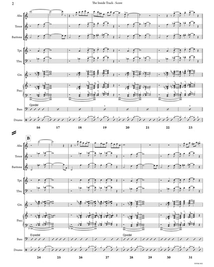 The Inside Track (Nonet) - Josh Rager