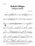 Ballade Obligée (6 Trombones & Rhythm) - Richard Gagnon