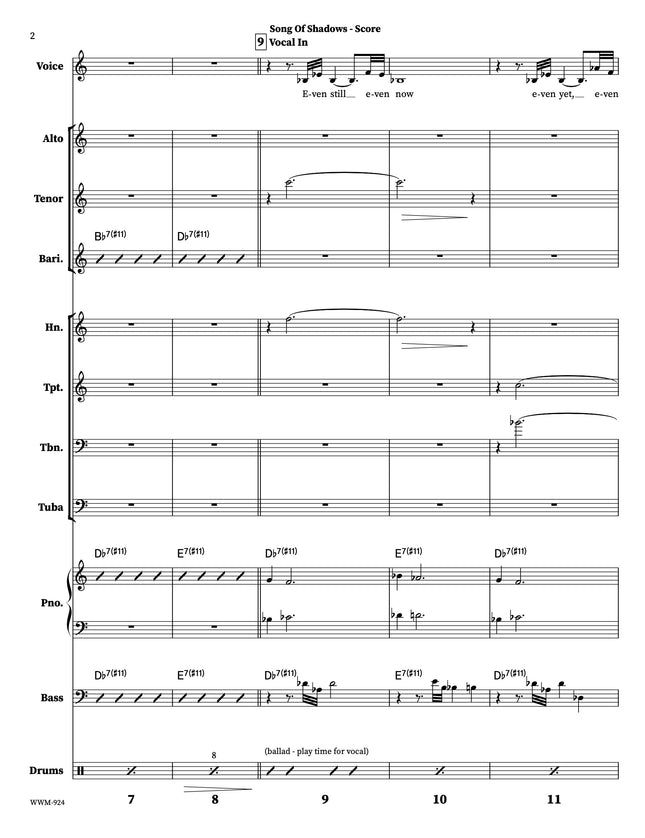Song Of Shadows - Joe Sullivan