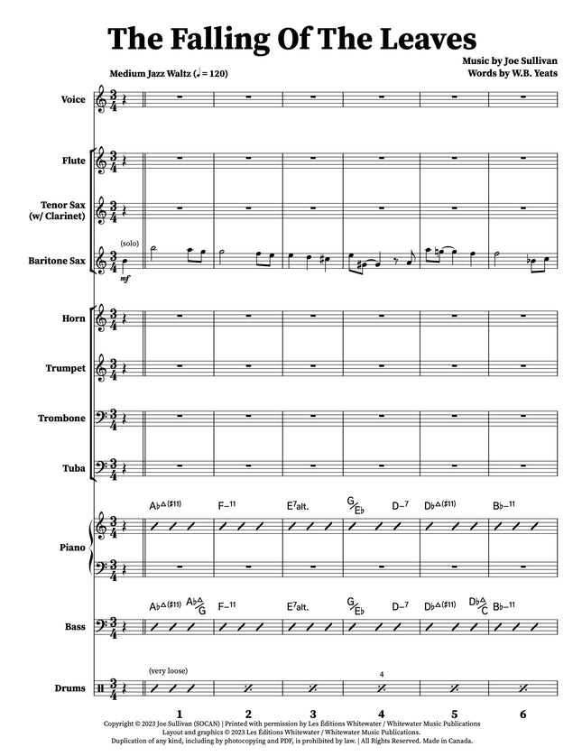 The Falling of the Leaves - Joe Sullivan