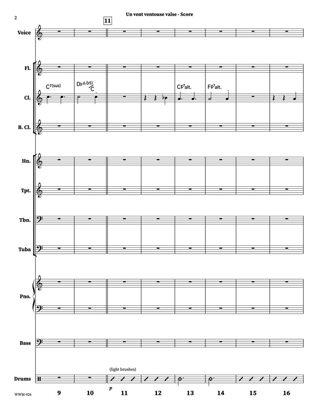 Un vent ventouse valse - Joe Sullivan